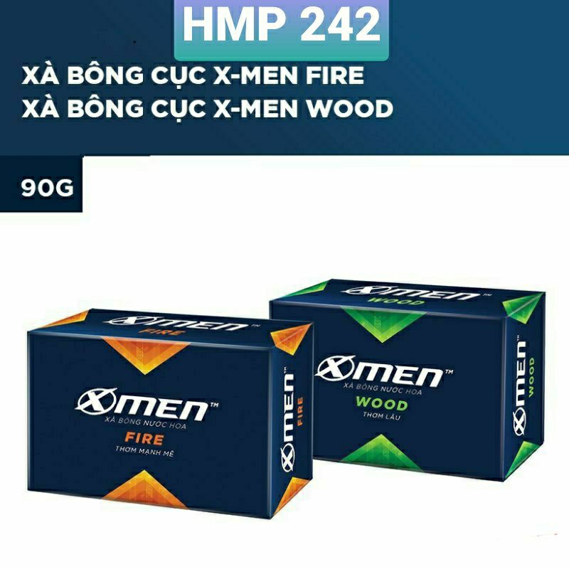 (Combo 24 Bánh) Xà bông tắm Xmen 90g Hương nước hoa