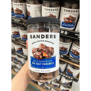 [NEW DATE : 06/2026] 🍫🌊 SOCOLA ÁO MUỐI BIỂN NHÂN CARAMEL CỦA MỸ SANDERS MILK CHOCOLATE - DARK CHOCOLATE 1.02KG U.S.A 🗽🇺🇸