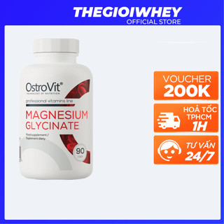  Thực Phẩm Bảo Vệ Sức Khoẻ OstroVit Magnesium Glycinate 