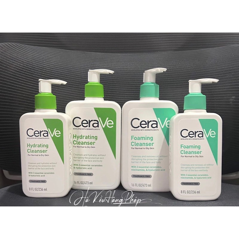 [Chính Hãng] Sữa rửa mặt Cerave các size