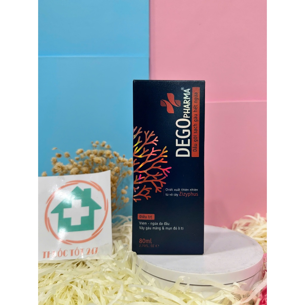 DẦU GỘI DEGO PHARMA [CHÍNH HÃNG] SẠCH GẦU HẾT NGỨA DA ĐẦU