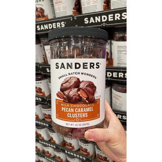 [NEW DATE : 06/2026] 🍫🌊 SOCOLA ÁO MUỐI BIỂN NHÂN CARAMEL CỦA MỸ SANDERS MILK CHOCOLATE - DARK CHOCOLATE 1.02KG U.S.A 🗽🇺🇸