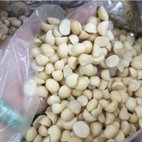 Nhân Hạt Macca tách vỏ vỡ đôi