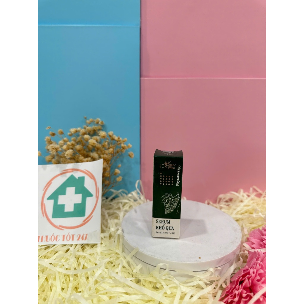 serum khổ qua, bột khổ qua mướp đắng Lim giảm mụn mờ thâm nám hiệu quả