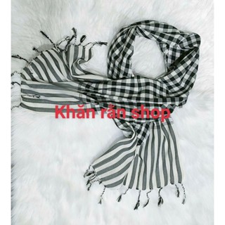Khăn rằn nam bộ 60x165cm có tua rua (hàng có sẵn)