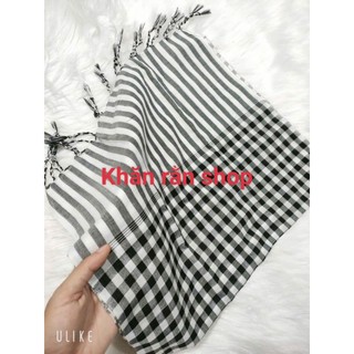 Khăn rằn nam bộ 60x165cm có tua rua (hàng có sẵn)