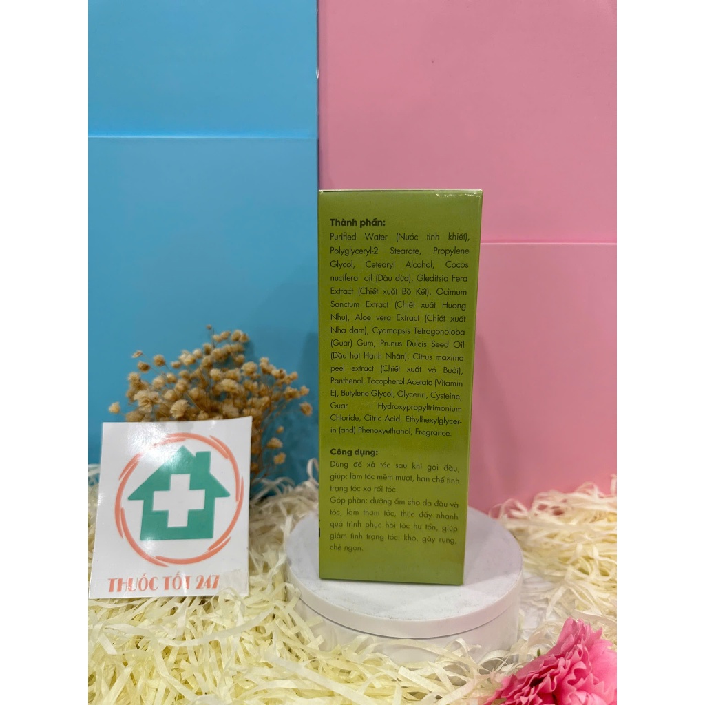Dầu gội thảo dược Ả đào, bồ kết thiên nhiên cỏ cây giảm rụng, giúp tóc chắc khỏe MỘC NHAN 500ml