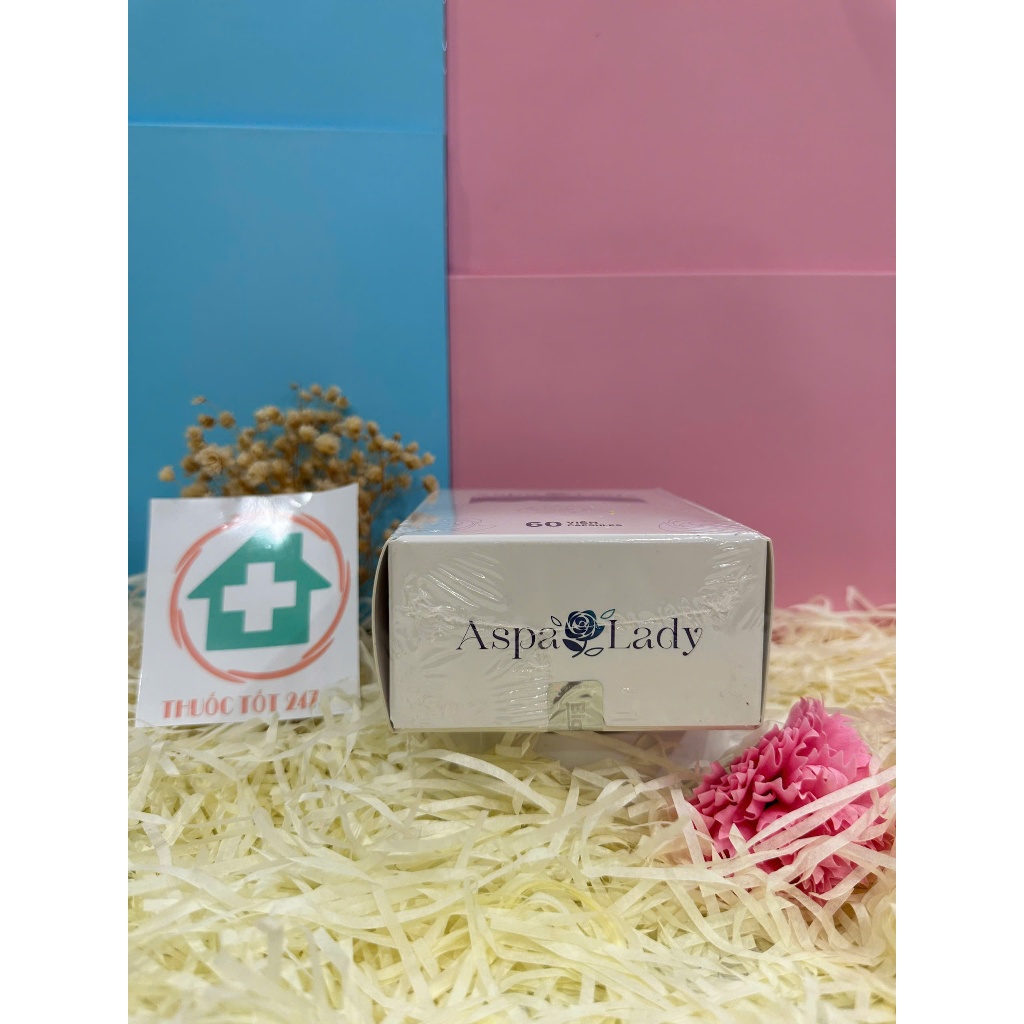 Bộ Đôi Sản Phẩm Aspa Lady 60 viên Giúp Cân Bằng Nội Tiết Tố Nữ, Đẹp Da, Chăm Sóc Chuyên Sâu Cô Bé