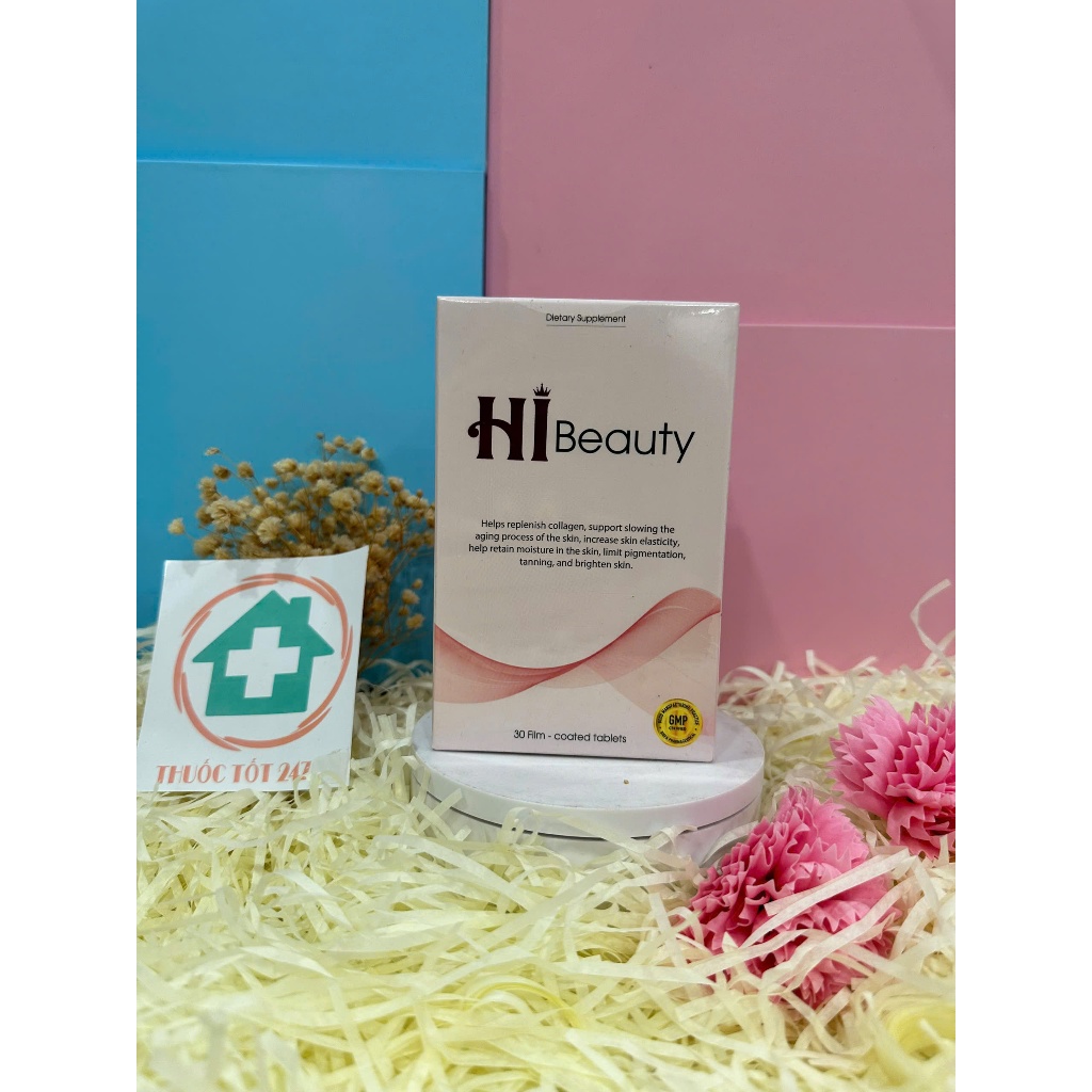 ✅Viên Uống Hi Beauty Tặng mặt nạ  [Freeship] ❤️ - Hi Beauty Trắng Da, Sạch Nám[Chính Hạng]