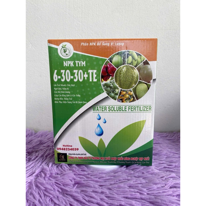 Phân bón lá: 6-30-30 + TE (1kg)