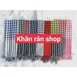 Khăn rằn nam bộ nhiều màu 60x165cm_ Hàng sẵn số lượng lớn