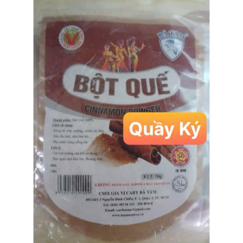 Bột quế bà Tám 50gr
