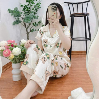 [BunnySky] Đồ bộ pizama lụa, lụa xinh cập bến