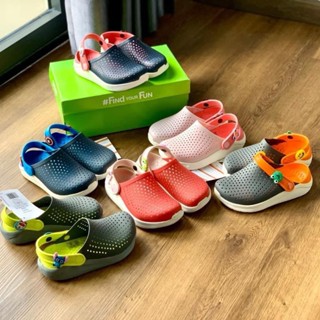  Sục Cross Trẻ Em - Dép sục cho bé tặng thêm 4 jibitz Cross LITERIDE SU2331 