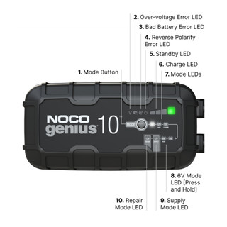 Bộ Sạc Ắc Quy NOCO Genius 10 (10A) - Giải pháp tối ưu từ Mỹ