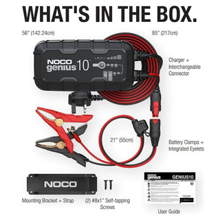 Bộ Sạc Ắc Quy NOCO Genius 10 (10A) - Giải pháp tối ưu từ Mỹ