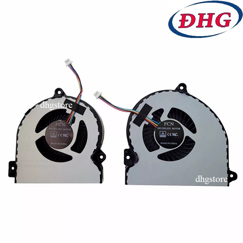 Fan quạt tản nhiệt CPU-GPU laptop Asus ROG Strix GL702 GL702ZC GL702VI GL702VMK GL702VML GL702VM GL7