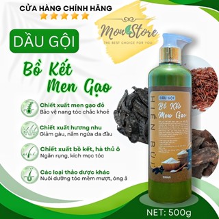  DẦU GỘI BỒ KẾT MEN GẠO Hiền Bùi giúp ngăn rụng tóc kích thích mọc tóc giảm gàu nấm ngứa 