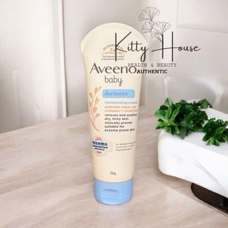 Kem Dưỡng Ẩm, Chàm Cho Bé Aveeno Baby Dermexa Moisturising Cream 206g