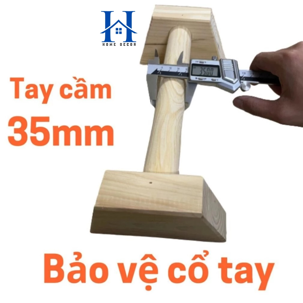 Parallettes Dụng Cụ Hít Đất, Chống Đẩy Tập Cơ Ngực,Planche,Handstand,Hướng Dẫn Tập Calisthenics, Gym,Yoga