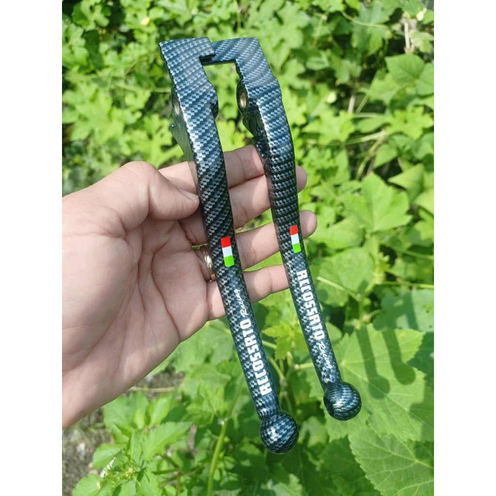 Cặp tay thắng xe SH 125-150 carbon