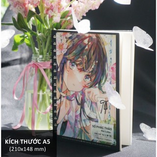 (TẶNG TRANH, CHÌ BẤM) SỔ VẼ ONG MẶT BỰ KHÔNG KỊ TẨY - SỔ PHÁC THẢO WET LOTUS A4/A5 190 GSM, 72 TRANG