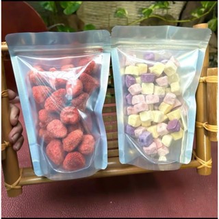 Sét 100g Dâu Tây Sấy + 100g Sữa chua sấy giòn Thăng hoa_ Ăn Vặt Hà Nội