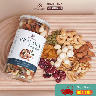 Granola Siêu Hạt Ăn Kiêng DALA, Ngũ cốc giảm cân dinh dưỡng eat clean không đường