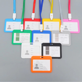 Dây Đeo Thẻ Học Sinh, Dây Đeo Thẻ Ngang Cho Nhân Viên Văn Phòng ( Combo Dây Đeo + Bao Đựng Thẻ )- Chíp Chíp Store