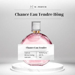  Nước hoa nữ N.EMBYVN Cha.nce Eau Tendre Hồng EDP nữ tính dịu dàng quyến rũ hương xạ hương hoa cỏ 