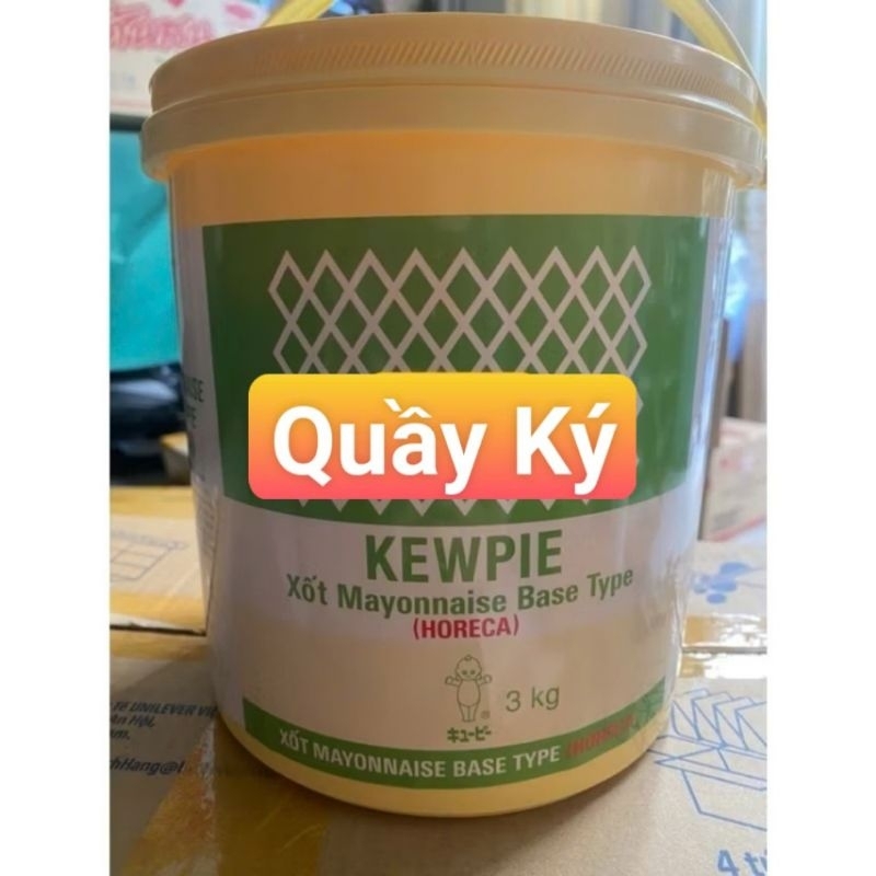 Sốt Mayonnaise Kewpie 3kg