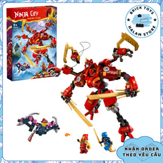 [Có sẵn] Đồ chơi lắp ráp Ninjago Dragons Rising 2 mã W8102 - Mô hình Mech Kai Climber