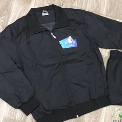 Bộ quần áo gió nam trung niên hàng đẹp không nhăn.