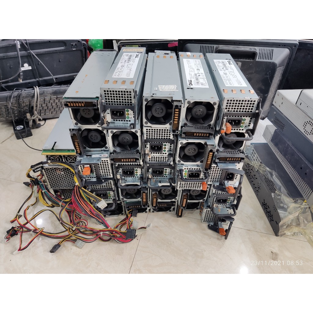 Nguồn máy chủ cũ Dell HP IBM SUN chuẩn 80 Plus các loại chế nguồn DC 12V nhiều công suất 300w 500w 1