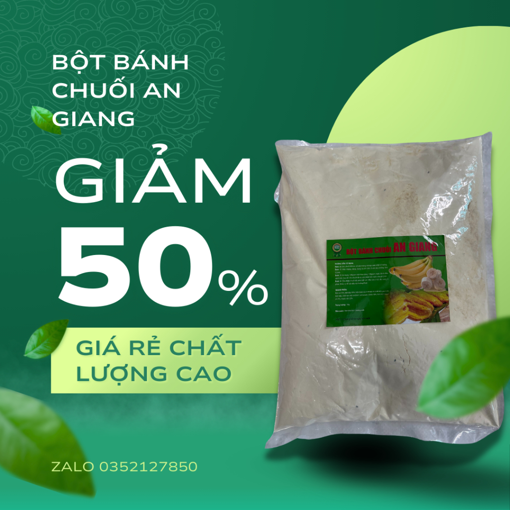 bột bánh chuối An Giang 100gr