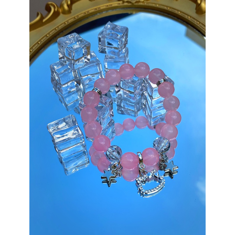 Vòng tay lưu ly Kitty