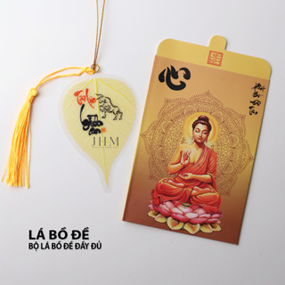 Lá bồ đề tài lộc 12 con giáp phong thủy JHM mang lại bình an, may mắn