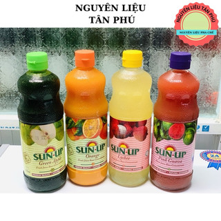 Sun up ổi hồng, đào, vải, chanh, cam đào, thơm, dưa lưới -