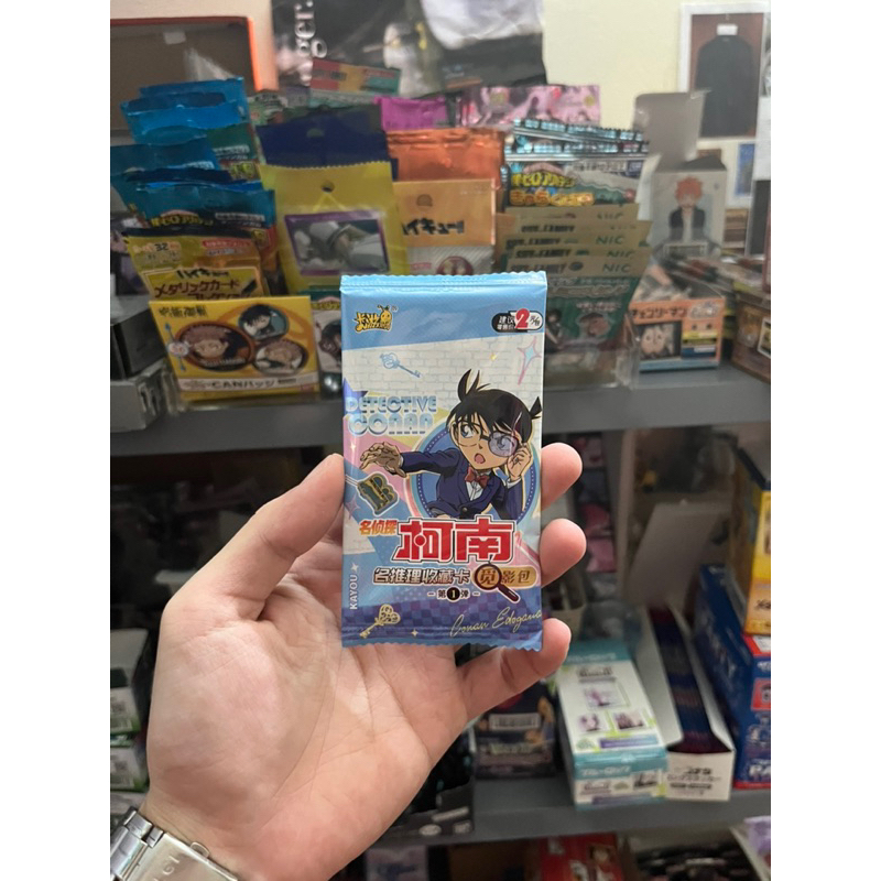 [KAYOU] Lucky pack detective Conan, thẻ nhân phẩm thám tử lừng danh Conan