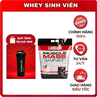 Sữa tăng cân, tăng cơ Muscle Mass Gainer 12Lbs (5.44Kg) CHÍNH HÃNG HOA KỲ tại whey sinh viên