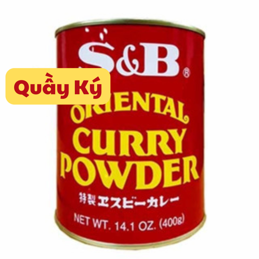 Bột cà ri Spicy Curry Powder S&B 400gr
