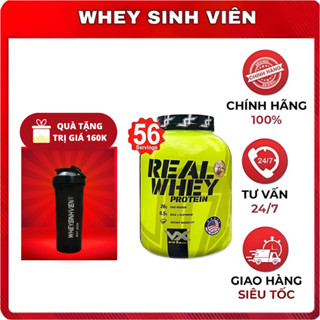 [Móp nhẹ] [Chính hãng] Real Whey Protein 5Lbs -Thực phẩm bổ sung thể hình đạm cho người tập Gym
