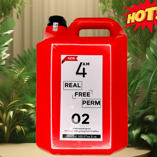 Dập Uốn Tóc Đa Năng, 5 Lít, Chính Hãng 4AM, Mùi Thơm, Căng Sóng,Mền Mượt Tóc,Chống Tĩnh Điện [ không tặng ]