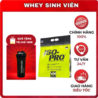 [Chính hãng]  Iso pro 8lbs Thực phẩm bổ sung Tăng Cơ Nhanh 100% Hydrolyzed Whey Isolate Vitaxtrong Iso Pro 8 Lbs 3.64 Kg