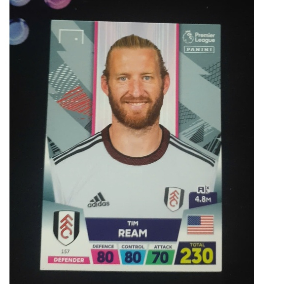 Thẻ bóng đá Ream #157 Fullham Panini Adrenalyn XL 2022/23