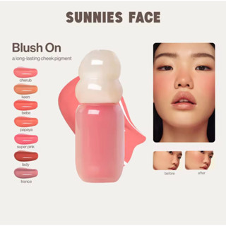    Hoả tốc HN  Phấn má Sunnies Face Blush On lâu trôi cấp nước nuôi dưỡng làn da 