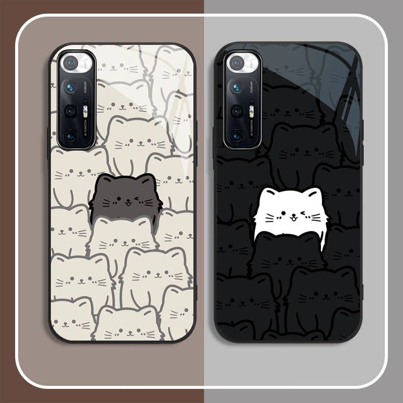 Ốp Lưng XIAOMI MI 10S mặt kính cường lực cao cấp, ốp đôi