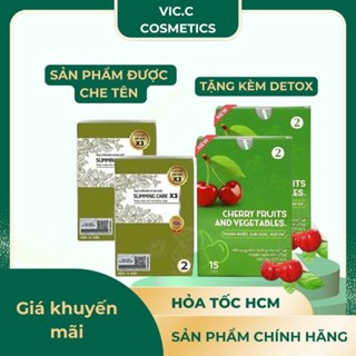 Thảo mộc giảm cân Slimming Care X3 loại mới 1 hộp 38 viên