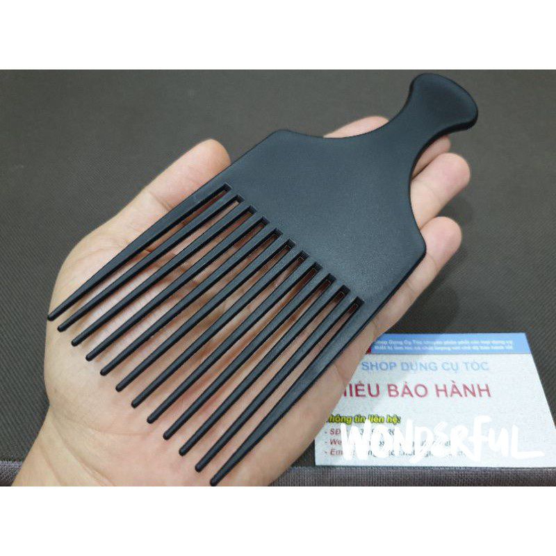 Lược Premlock Chải Phồng Tạo Kiểu Tóc Xoăn Châu Phi.(Ảnh thật)