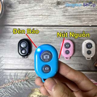 Remote Chụp Ảnh, Quay Video Từ Xa Qua Bluetooth Cho Điện Thoại, Máy Tính Bảng